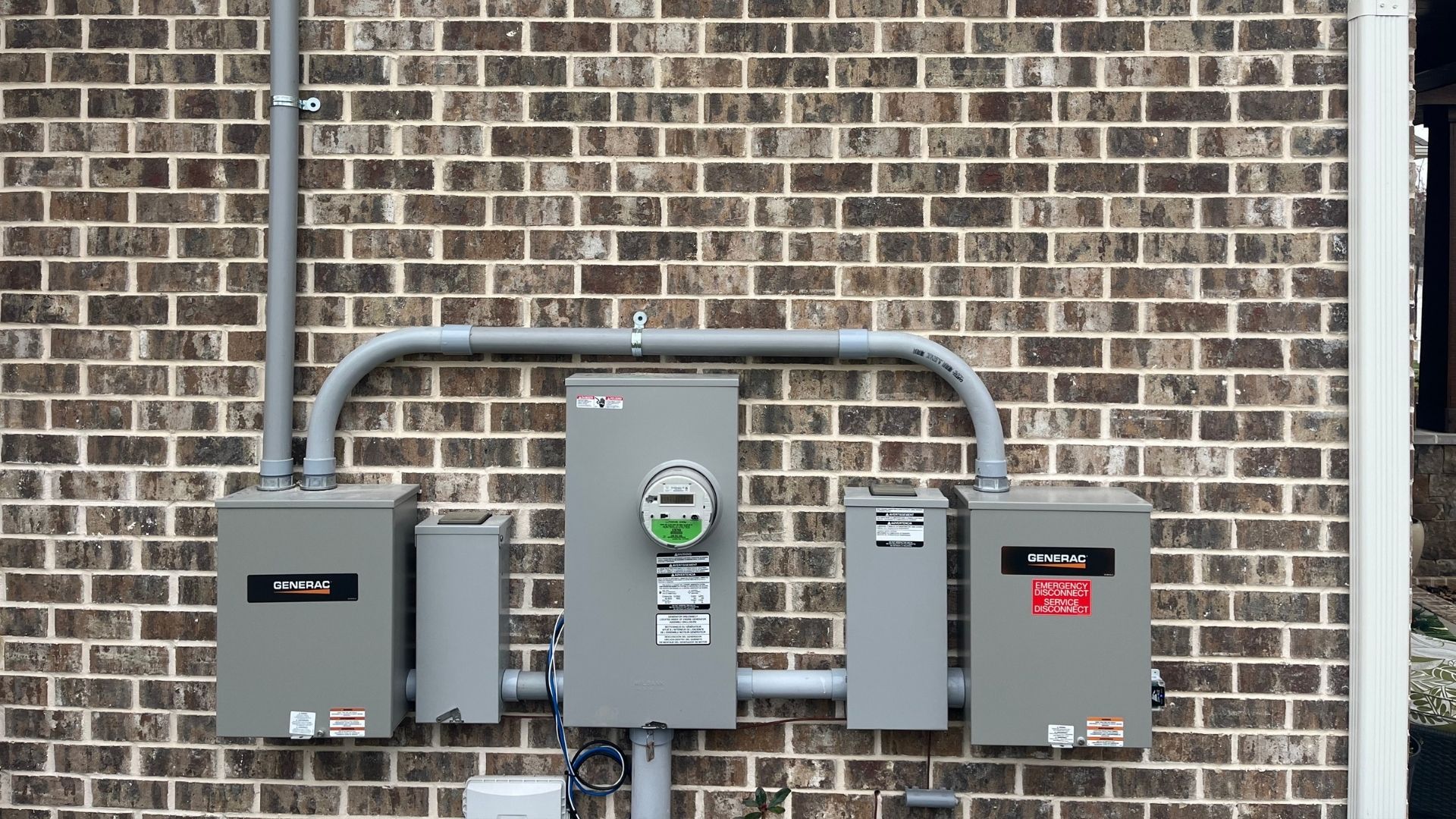 Backup generator and electrical panel work by Amped Up Electrical